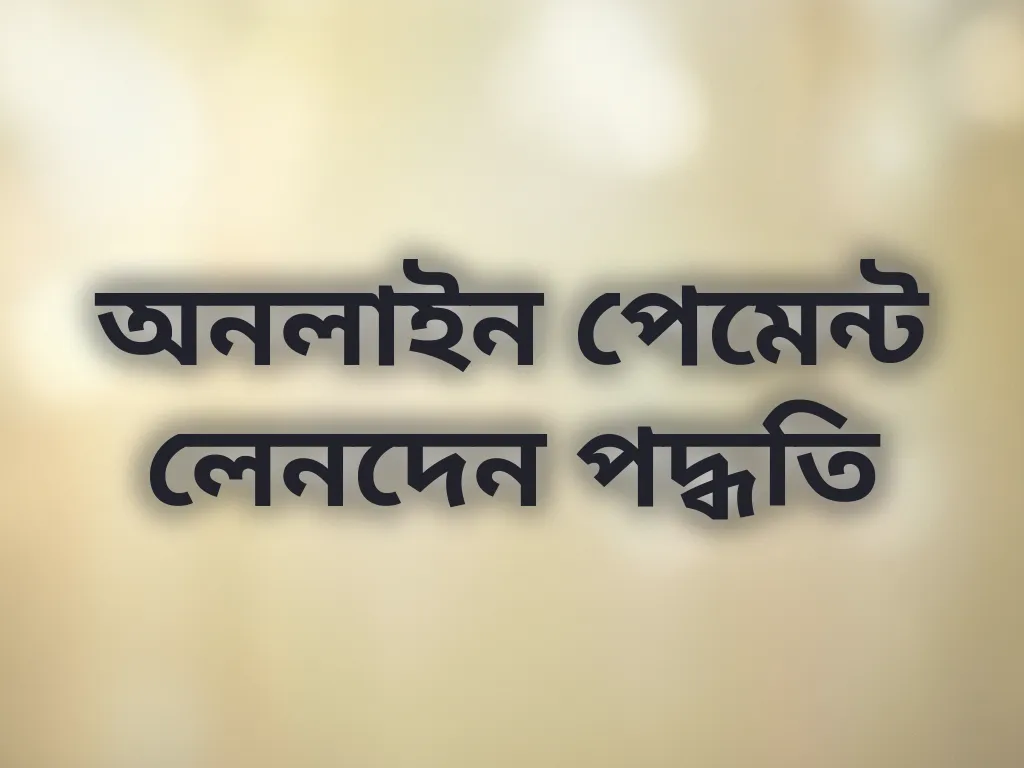 পেমেন্ট গাইড